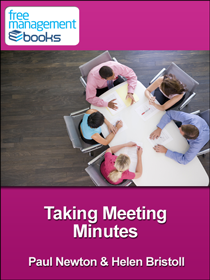 Taking Meeting Minutes eBook
