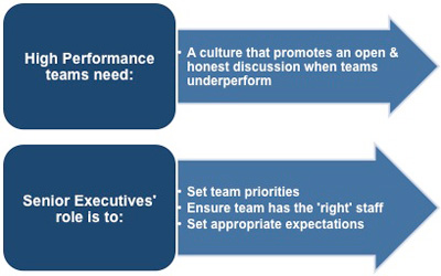 The requirements for high-performance teams