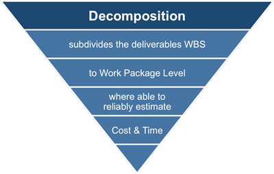 Decomposition of the Work Breakdown Structure