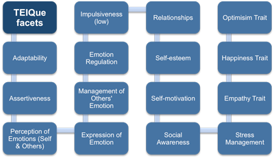 TEIQue model of Emotional Intelligence